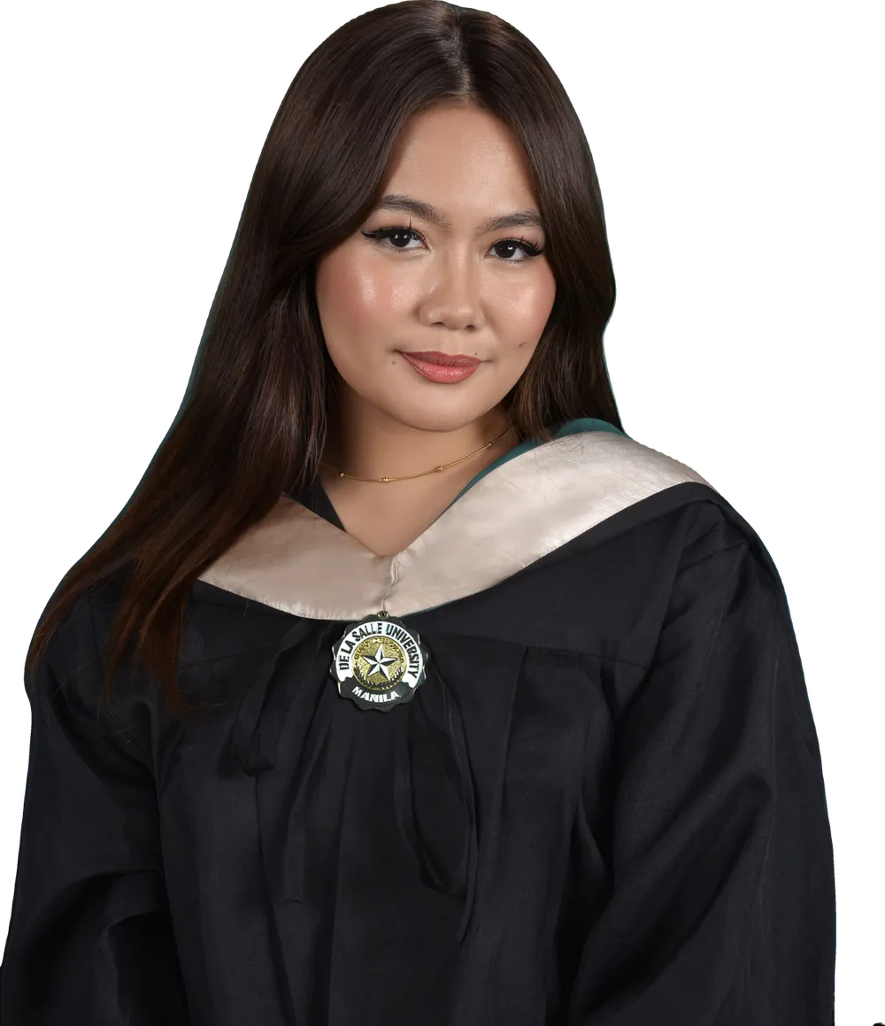Hanna Acero, De La Salle University graduate